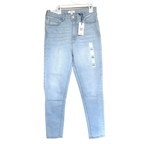 Forever 21 Womens Jeans Size 29 S High Rise Skinny Shorter Length Inseam  Light - Picture 1 of 13